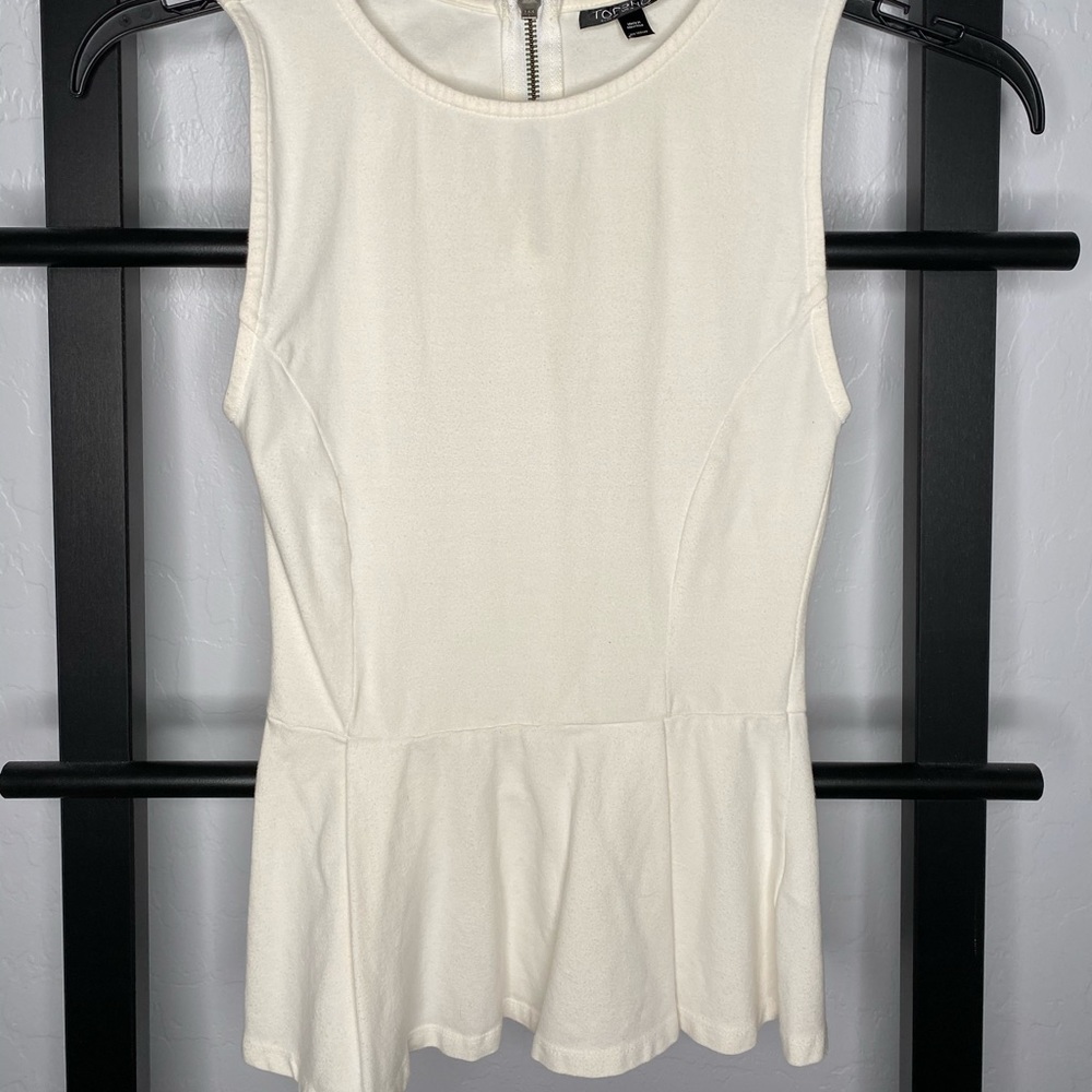 Classy white top from TopShop